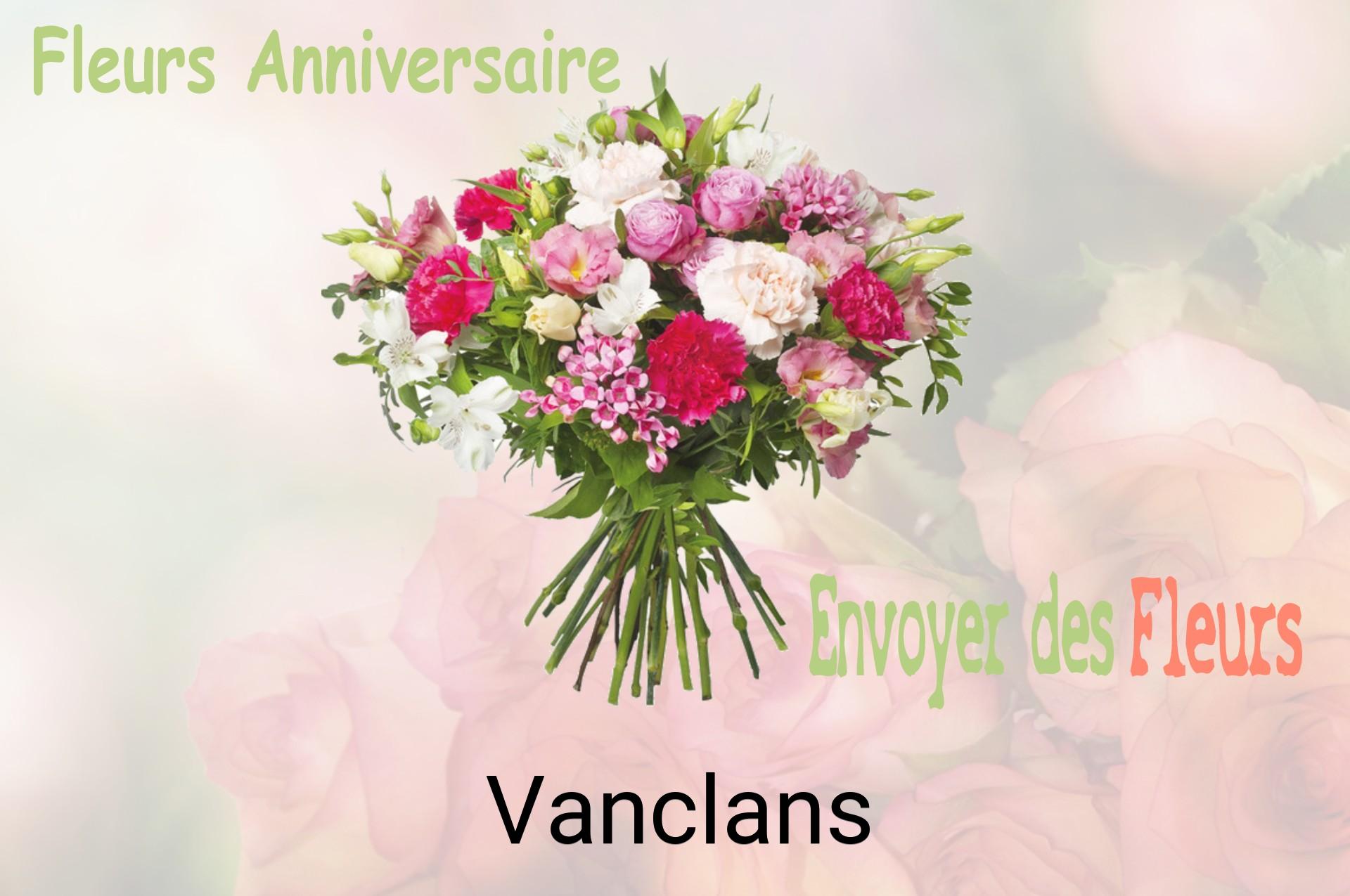 Bouquet de fleurs d’anniversaire livré à Vanclans